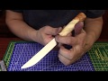 Нож в бурятском стиле