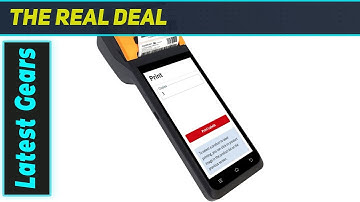 Ultimate Android 12 PDA POS Printer: Scanner, NFC & Built-in Receipt Powerhouse!
