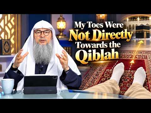 My toes were not directly towards the qiblah | sheikh Assim Al Hakeem | #fatwa #hudatv