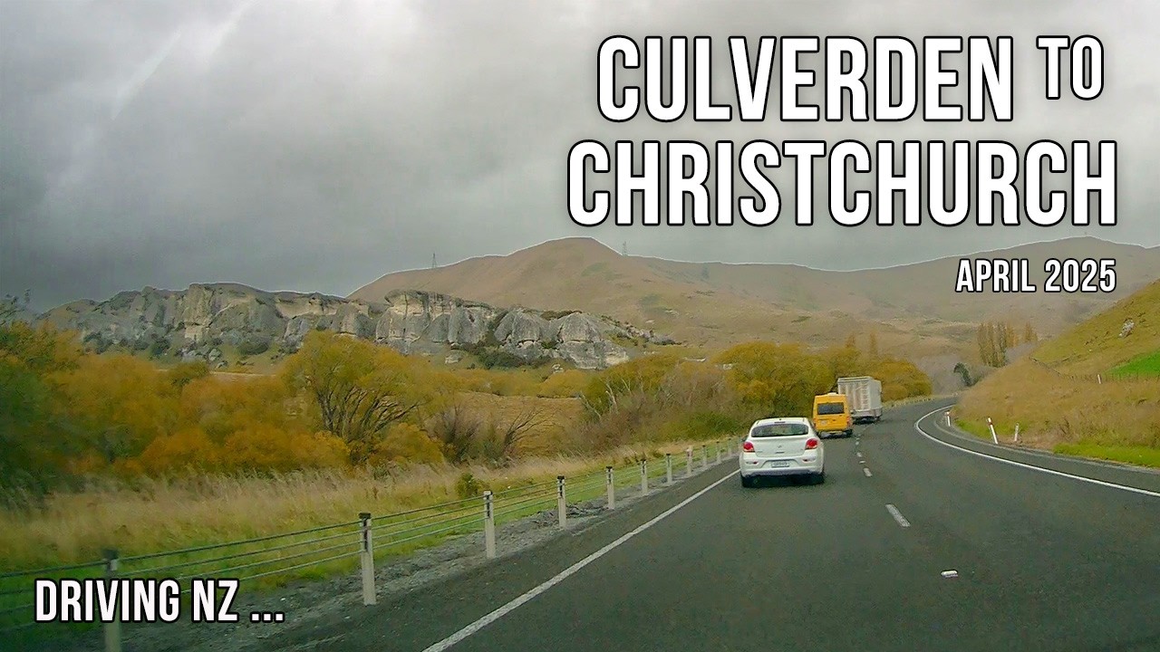 Driving New Zealand: Culverden to Christchurch | 4K