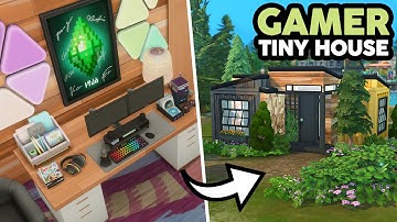 Gamer Tiny House 🎮 // The Sims 4 Speed Build