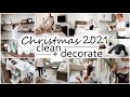 CHRISTMAS CLEAN + DECORATE WITH ME 2021 - CLEANING MOTIVATION  HOLIDAY DECORATING - Intentful Spaces