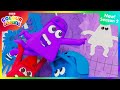 🟣 Mural de Purple | EPISODIO COMPLETO - T2 E8 | Aprende los colores | Bloques de colores