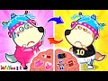 Échange De Cerveau : Wolfoo A Vécu Comme Lucy Pendant 24 Heures 🎉 Collection D'épisodes