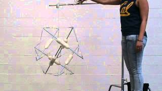 Tensegrity Sphere Drop Test 1