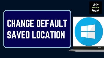 How to Change Default Saved Location of Scanned Documents on Windows 10