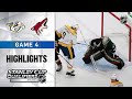 NHL Highlights | Predators @ Coyotes, GM4 - Aug. 7, 2020