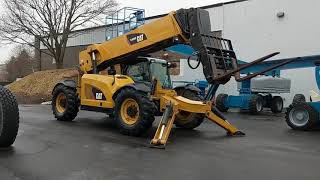 2014 CAT CATERPILLAR TL1055C Rough Terrain Telehandler stk 6101