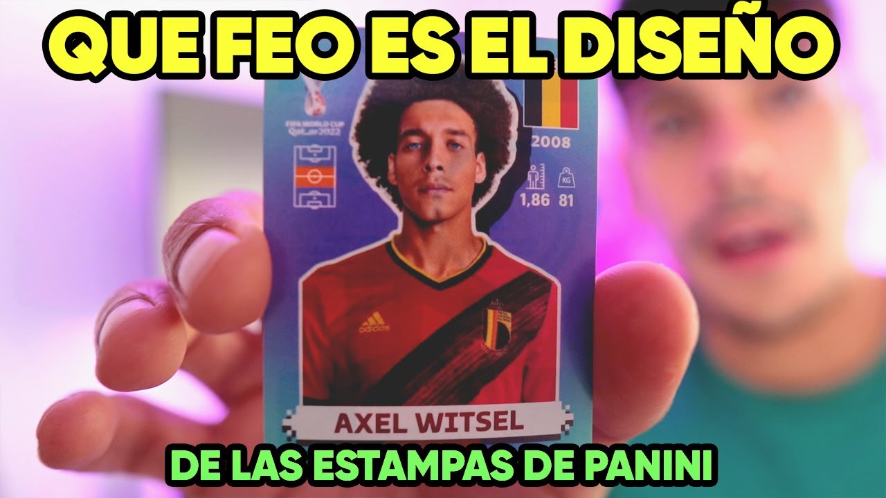 ¡REDISEÑÉ LAS ESTAMPAS DEL ÁLBUM DE PANINI PARA QATAR 2022!