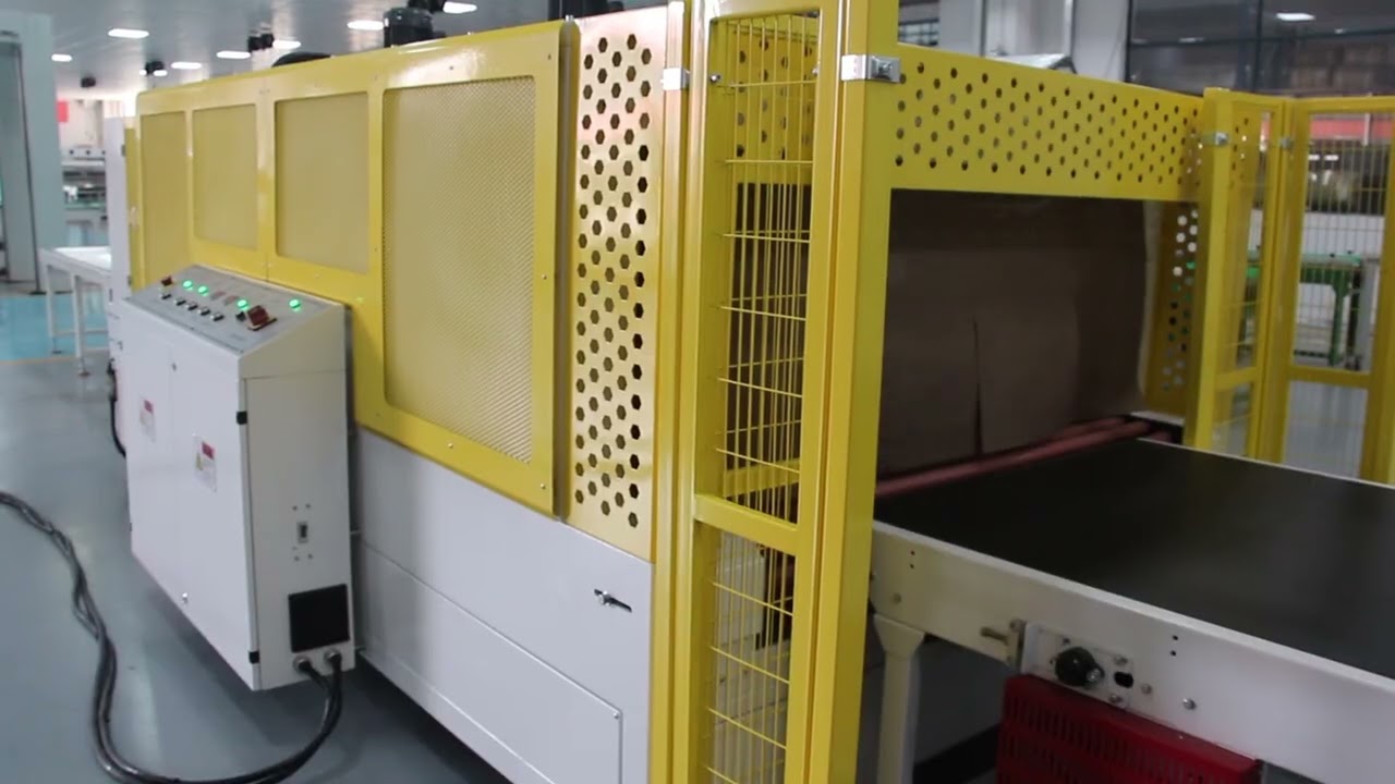 carton pices double side sealer & shrink tunnel