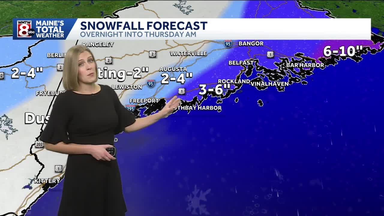 Snow arrives tonight (New Year's Eve) - YouTube