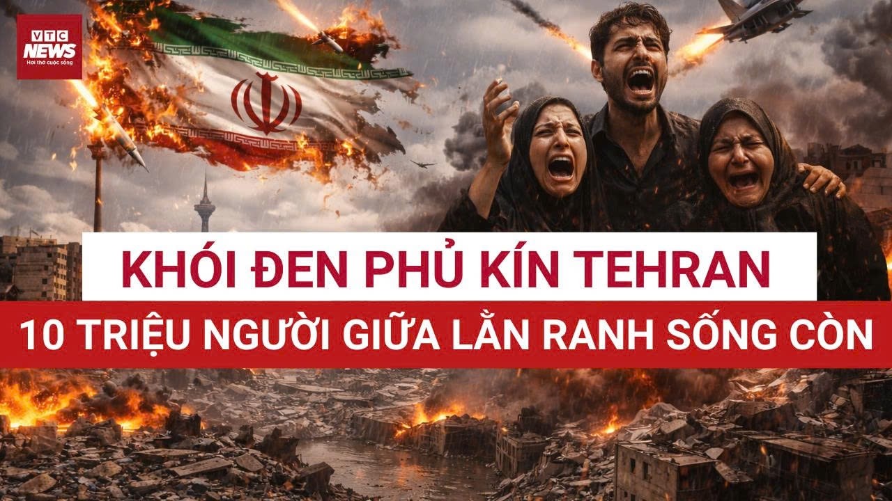 Tehran dưới làn mưa bom: Cuộc sinh tồn nghẹt thở và sự đứng vững khó tin của Thủ đô Iran | VTC News
