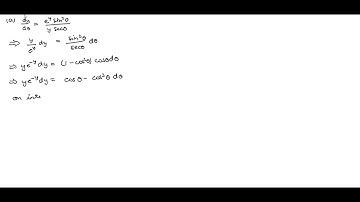 Question 2. Differential equations (17 marks) Solve the following ODE: sin(L)ysec(0) [2 marks] Solv…