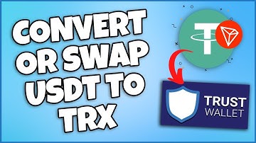 How To Convert Swap USDT To TRX on Trust Wallet (TUTORIAL)