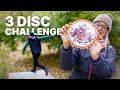 Who Can Survive the 3 DISCS ONLY Challenge! | Miss Frisbees