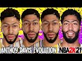 Anthony Davis Ratings and Face Evolution (NBA 2K13 - NBA 2K21)