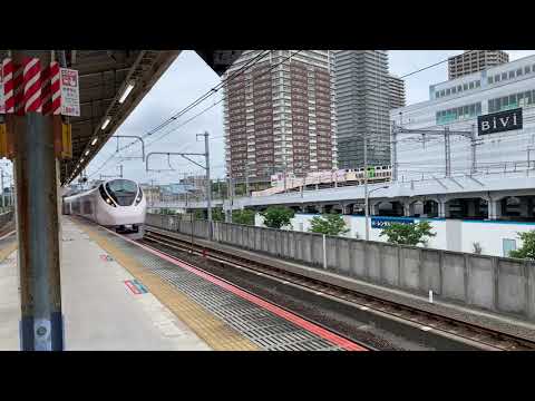 【JR東日本】JR南千住駅2番線　E657系常磐線特急ひたち号の通過シーン