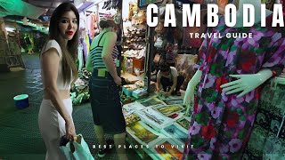 What Can you find at Central Market in Cambodia?See The Real Daily life of Cambodian People \&Tourism