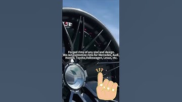 We can customize forged rims in any color and any design.