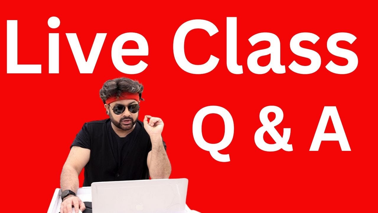 Live Online Class Q & A By Jas Sir From Sam and Jas Hair & Makeup