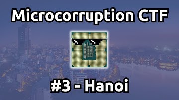 Microcorruption Embedded Security CTF - #3 Hanoi