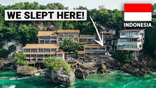 We Slept on a Cliff in Bali! (with stunning ocean views)