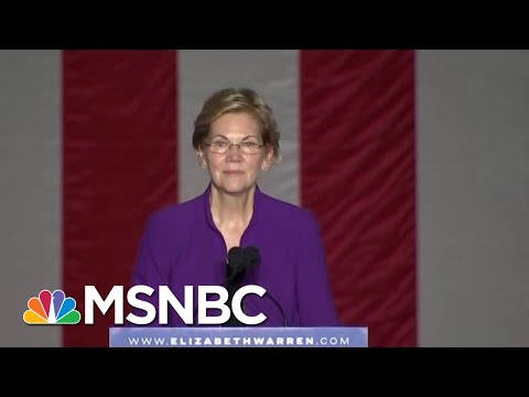 Elizabeth Warren Sees Her Biggest Crowds Yet At Rally In New York City | Deadline | MSNBC