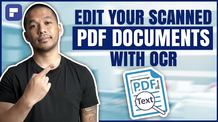 Edit Your Scanned PDF Documents with OCR - Wondershare PDFelement#ocrpdf
