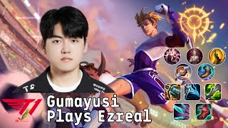 T1 ADC Gumayusi Plays Ezreal | Watch a Pro Rank Without Downtime
