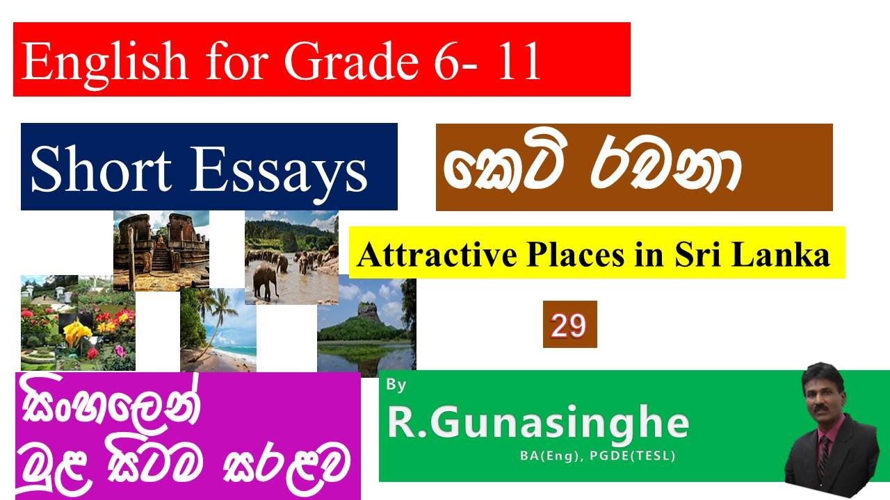 english essays for grade 11 in sri lanka pdf download