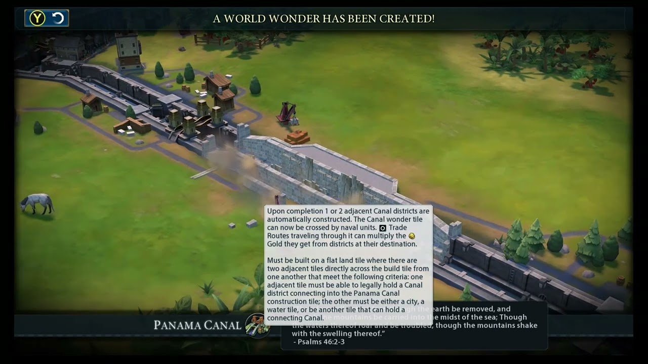 Civ VI - Panama Canal