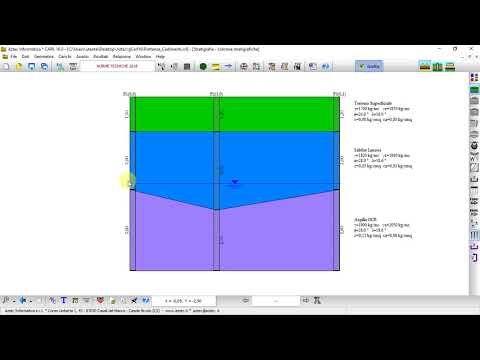 Tutorial CARL 16: Calcolo della portanza e dei cedimenti di una fondazione superficiale