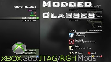 Modern Warfare 3: God Mode + Invisibility Classes