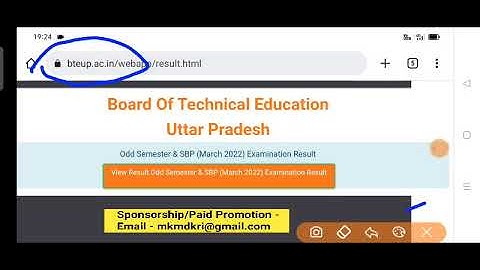 bteup odd semester result out/bteup result out/upbte result 2022 out/bteup result link/bteup result