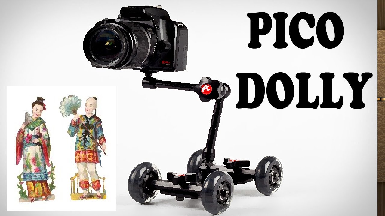 Pico Dolly for smartphones, DSLR, or Small Cameras