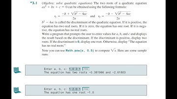 Pengerjaan Soal 3.1 || how to do problem 3.1 || Algebra: solve quadratic equations