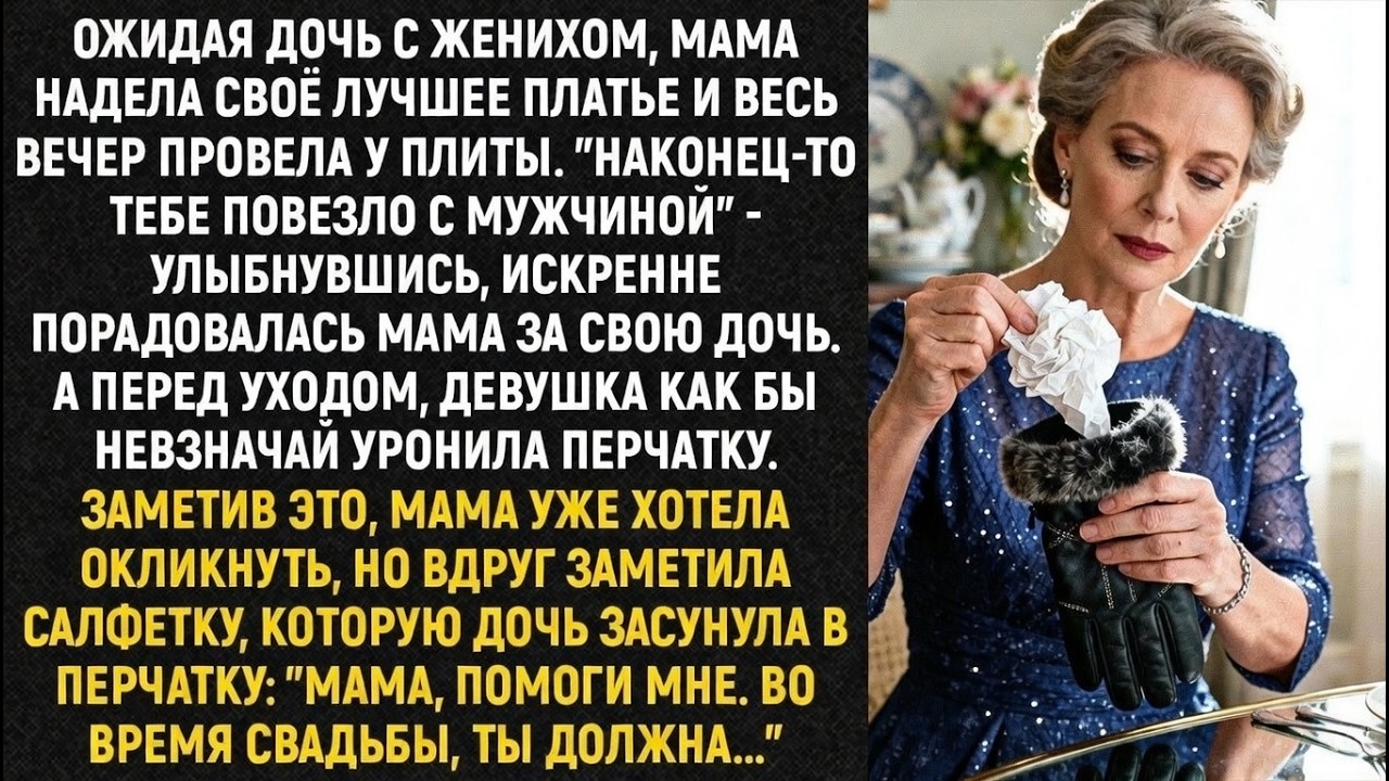 Ожидая дочь с женихом, мама надела своё лучшее платье… Но в конце вечера её ждал неожиданный поворот