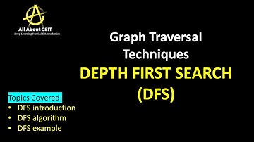 Graph Traversal techniques| Depth First Search| Lec 44 | Data Structures & Algorithms|