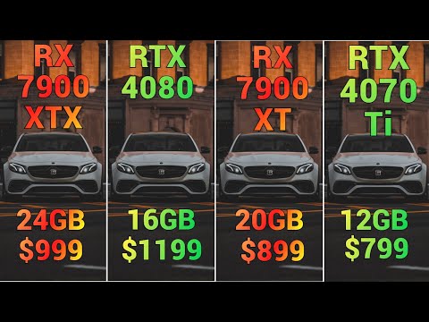 RX 7900 XTX vs RTX 4080 vs RX 7900 XT vs RTX 4070 Ti | Which one You Should Buy??