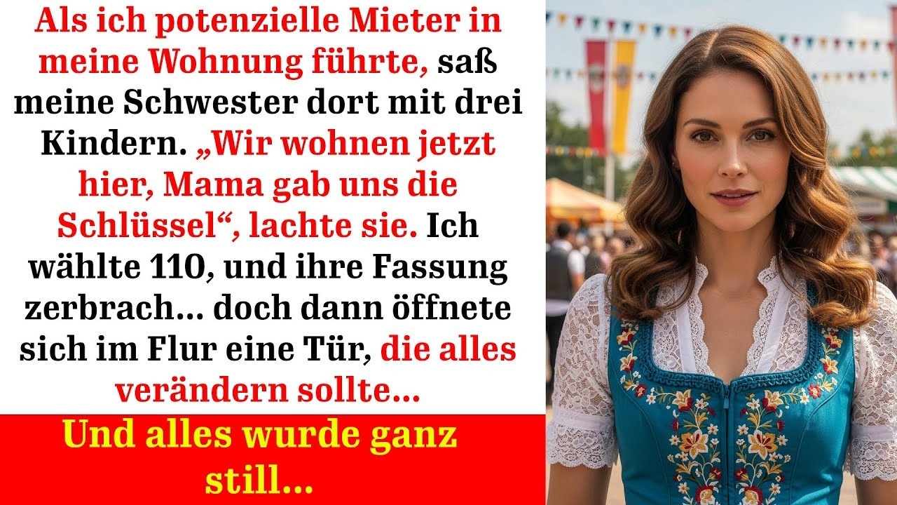 „Mama hat uns den Schlüssel gegeben. Wenn es dir nicht passt, ruf die Polizei“, lachte meine Schwester, während ihre Kinder durch meine Wohnung tobten. Ich hatte ein Landhaus gekauft und meine...