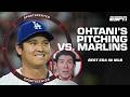 Is Ohtani’s 104 pitches vs. Marlins a sign of how the Dodgers will use him? 👀 | SportsCenter