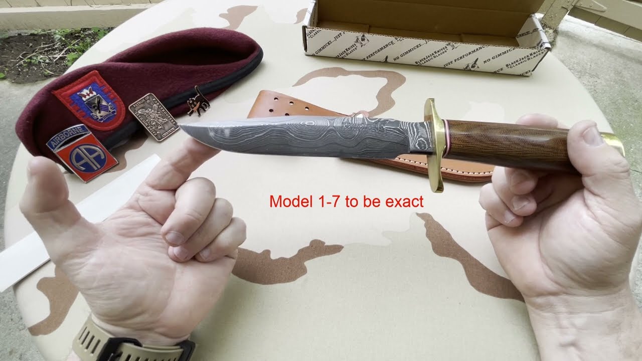 Another Ace in your hand, the BlackJack Model 1-7 A Damascus from Another Ace in your hand, the BlackJack Model 1-7 A Damascus from