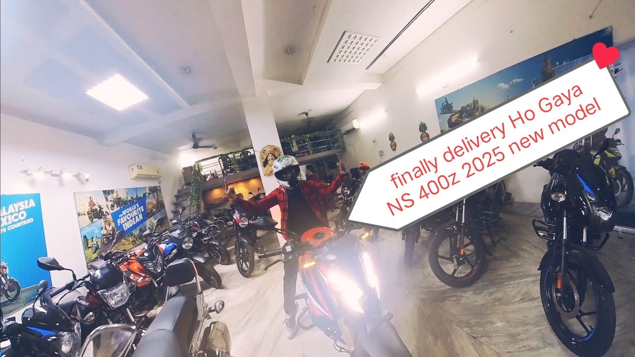  Finally delivery le liya new model ns400z 2025|| 