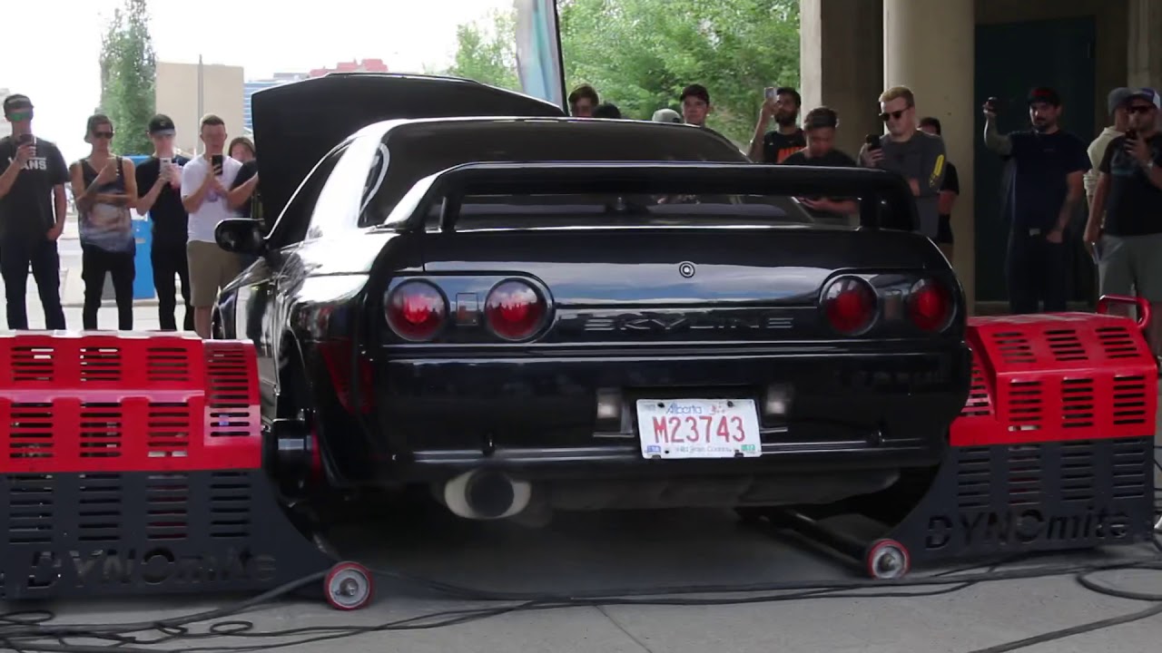 600hp Nissan Skyline R32 Dyno