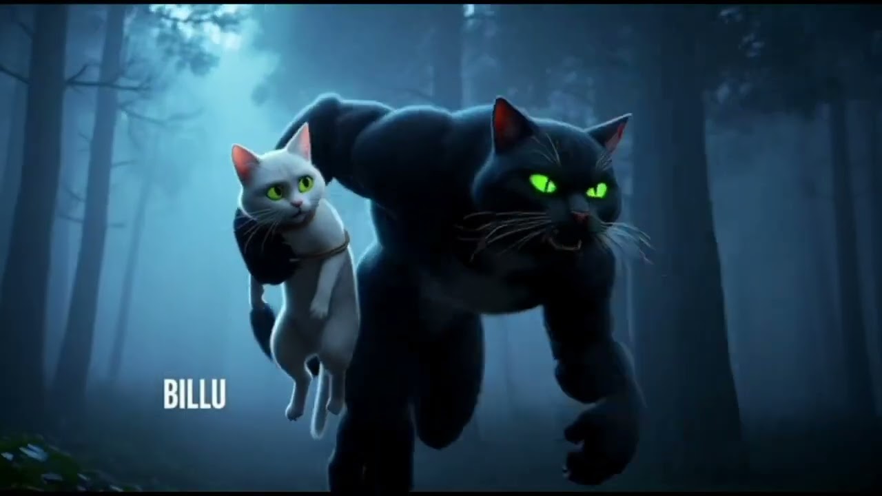 Billu’s Magical Rescue | Papa vs Evil Black Cat | Superhero Father Adventure Story