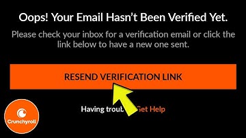 Crunchyroll Email Verification Process | Step by Step Guide