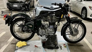 Restoring my Royal Enfield Bullet 500  Part 1