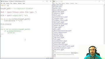 How To Find All Files in Directory with Specific Extension - Python