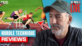 Hurdling Technique Analysis #42 How to Move Your Lead Leg and Trail Leg Properly