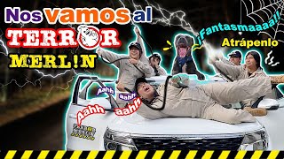 01-🌳🚗 NOS VAMOS a UNA ZONA DE DUENDES🌒 VIAJE EN CARRETERA con MASCOTA 🍄 🧙‍♀️ |TERROR MERLIN